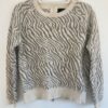 The Kooples ~ Soft Zebra Print Sweater ~ Wool & Angora ~ Sz M