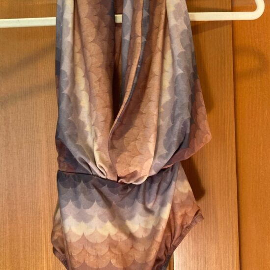 Adriana Degreas ~ Brazil Scales Print One Piece Swimsuit Sz 3 ~ NWT $380