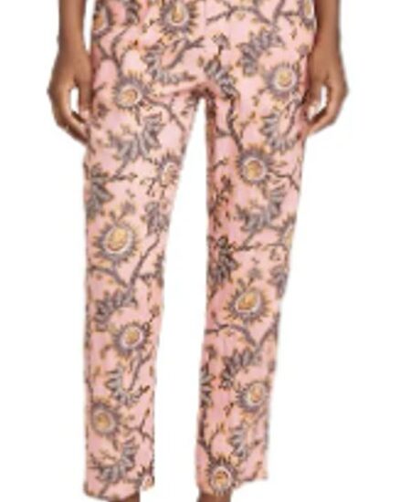 A.L.C. Pants ~ Pink Linen Henry Print ~ Sz 8