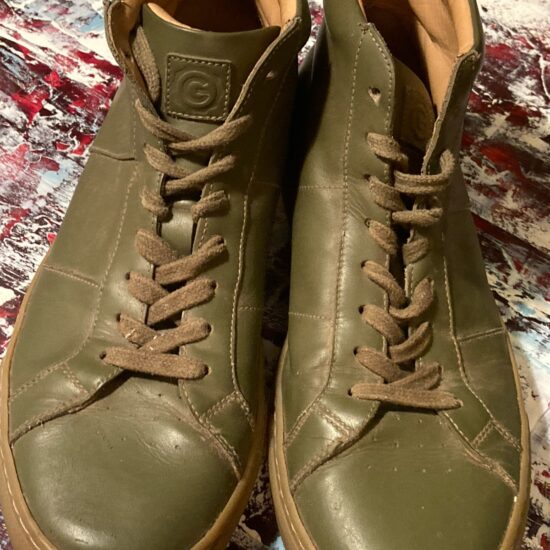 The Great Royale High Top Cargo/Gum Brooklyn Sneakers Leather ~ Mens Sz 10