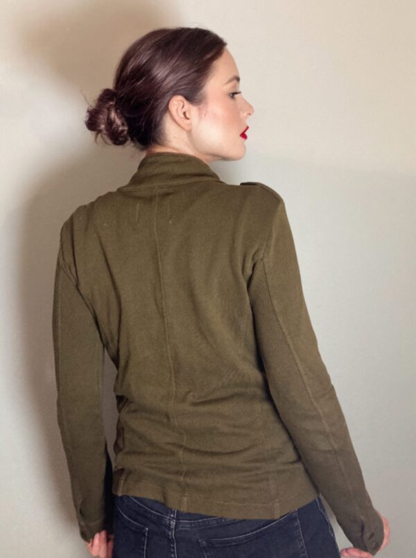 Madewell Hi-Line Utility Sweater Jacket Cardigan ~ Size M ~ Layering Essential! - Image 2