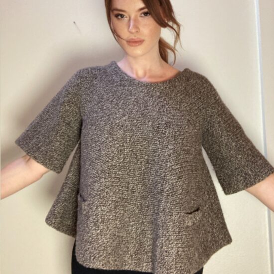 Anthropologie - Cosy Wool Knit Sweater Cardigan Buttons ~ Sz M ~ Swing Flounce!