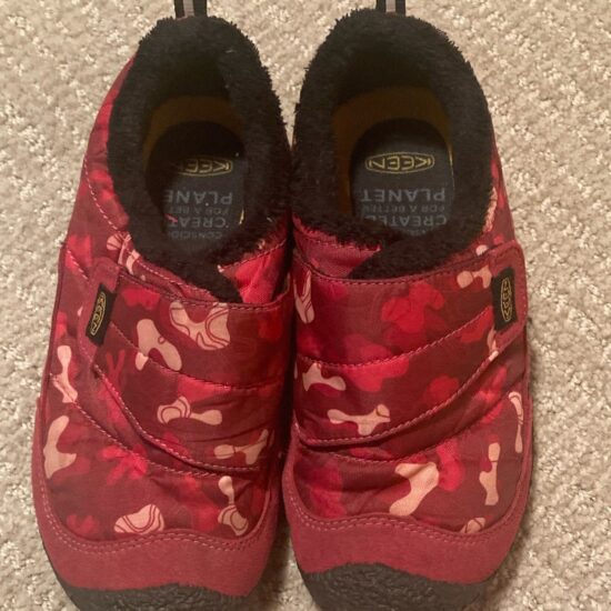 KEEN Howser Wrap ~ Size 13 ~ Red & Pink ~ COSY & WARM