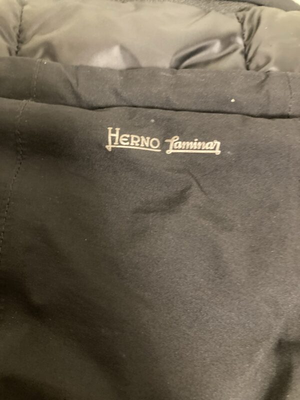 Herno Laminar Black Waterproof Gore-tex Down Jacket Detachable Hood & Gilet ~ Sz 40 - Image 4