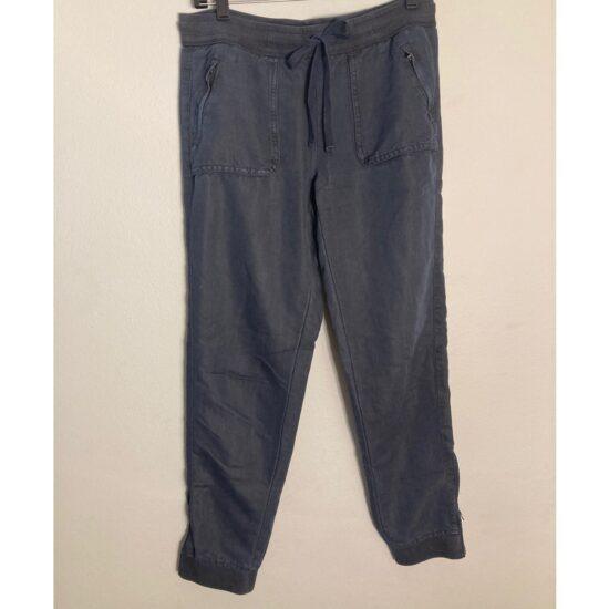 Raison D'Etre Anthropologie Navy Jogger Cargo Pants ~ Cute Lux Lounge ~ Sz 28